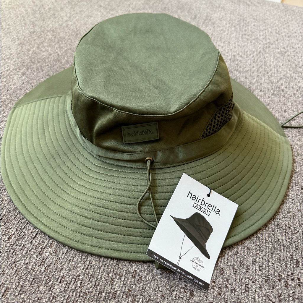 Hairbrella Olive Wide Brim Sun Hat — image 4 of 4